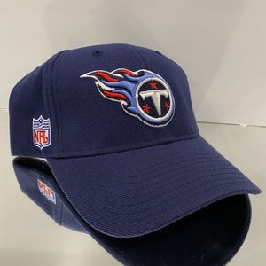 Tennessee Titans Hat Cap Strapback NFL Football Reebok Blue Men Adult Vintage