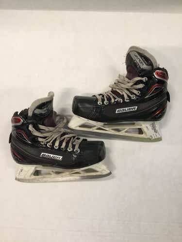 Used Bauer Vapor Senior 8 Goalie Skates