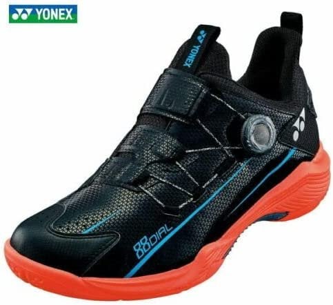 Yonex Power Cushion 88 Dial Badminton Unisex Shoe (Black/Red)