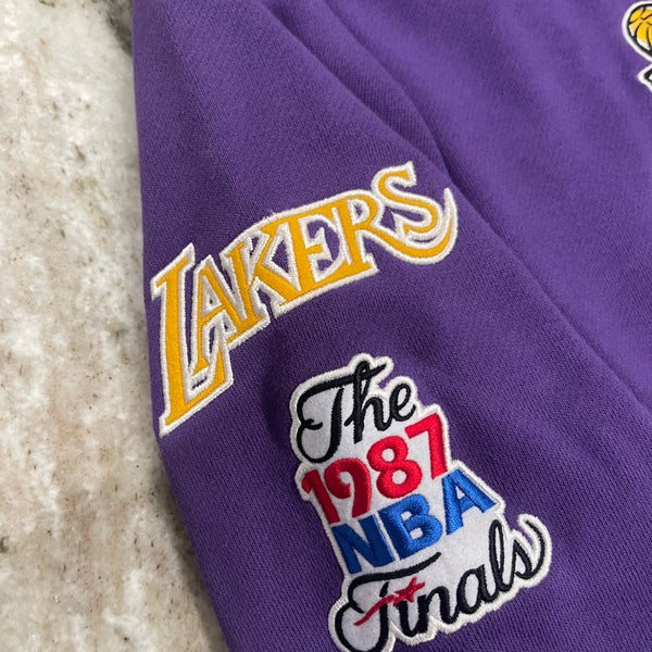 Mitchell & Ness NBA Los Angeles Lakers Champ City Purple Pullover