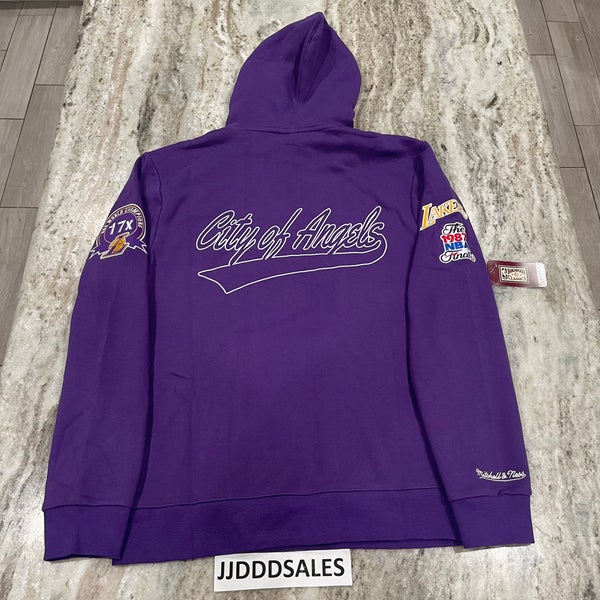 Outerstuff Youth Gold Los Angeles Lakers Over The Limit Pullover Hoodie Size: Extra Large