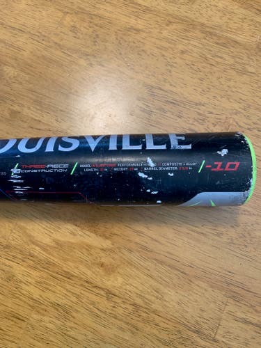 Used 2020 Louisville Slugger Composite Select 719 Bat (-10) 20 oz 30"