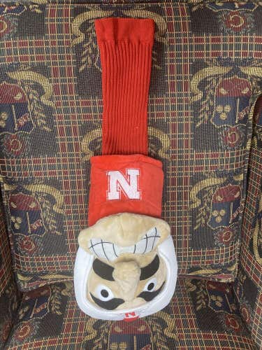 Nebraska Corn Huskers Mascot  Driver Headcover