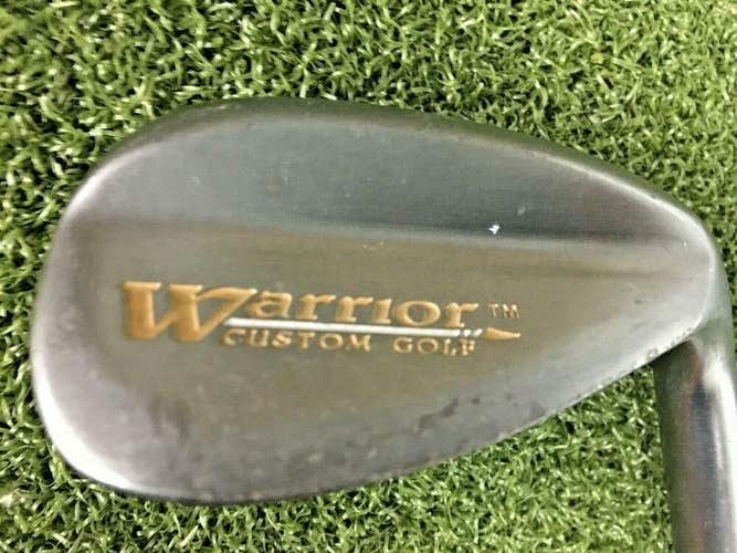 Warrior Golf Satin Lob Wedge 60* / RH / Stepless Stiff Steel / New Grip / mm2397