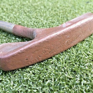 Acushnet Bullseye FL M 6 S John Reuter Jr Flange Putter  RH / Steel ~36" /mm5219