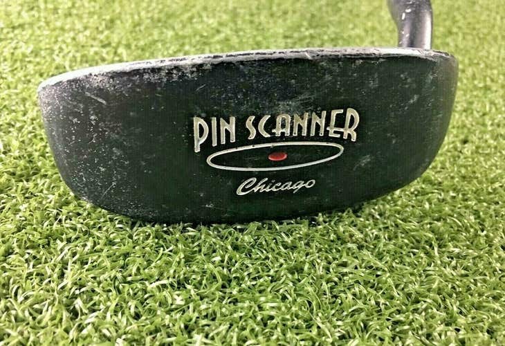Chicago Golf Pin Scanner Stainless Steel Chipper / RH / ~36" / New Grip / mv5985