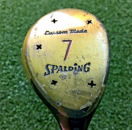 Spalding Custom Made 7 Wood CW-34637 / RH / Regular Steel ~41" / Vintage /mm4875