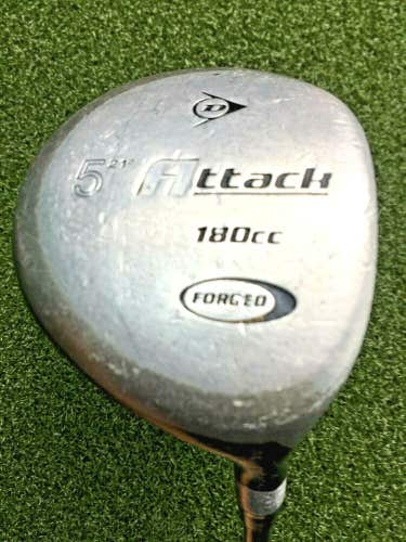 Dunlop Attack 180cc Forged 5 Wood 21* / RH / Ladies Graphite ~41" / gw3935