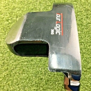 Tour Logic 360 TL-3 Three-Ball Insert Putter / RH / Steel ~35" / VGC / mm6890