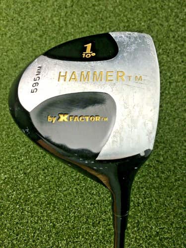 XFactor Hammer 595mm Driver 10* / RH / ~45" Regular Graphite / Nice Grip /gw6475