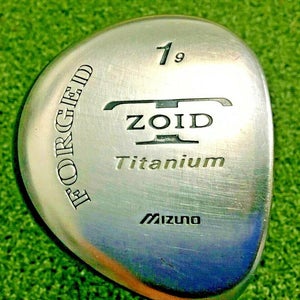 Mizuno T-Zoid Forged Ti Driver 9* /  RH  / Stiff Graphite / NEW GRIP /  mm7257