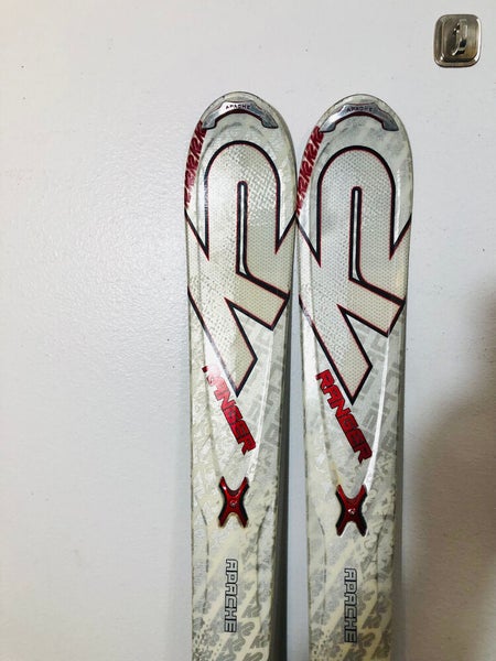 K2 Apache Ranger 170 cm. All Mountain Skis & Marker Mod 10.0 Demo Bindings NICE!