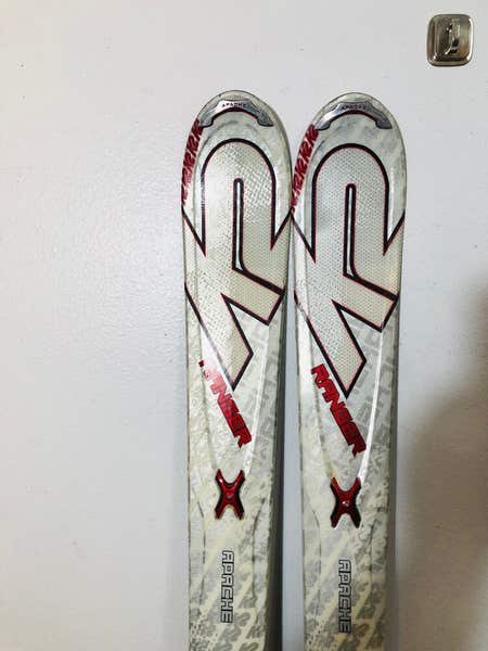 ★ カービングスキー K2 APACHE RADIUS 163 オールマウンテン K2 Apache Ranger 170 cm. All Mountain Skis & Marker Mod 10.0