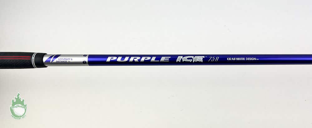 Used Graphite Design Purple Ice 75g Regular Flex Graphite Wood Shaft .335 Tip