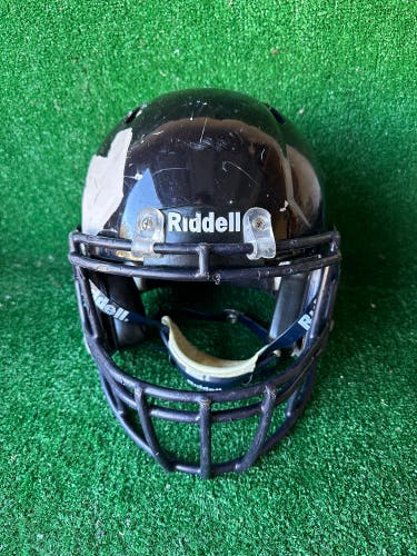 Adult Medium - Riddell Speed Football Helmet - Navy Blue
