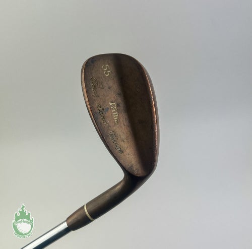 Prima Vintage BeCu Beryllium Copper 55° Tour Sand Wedge Wedge Flex Steel Golf