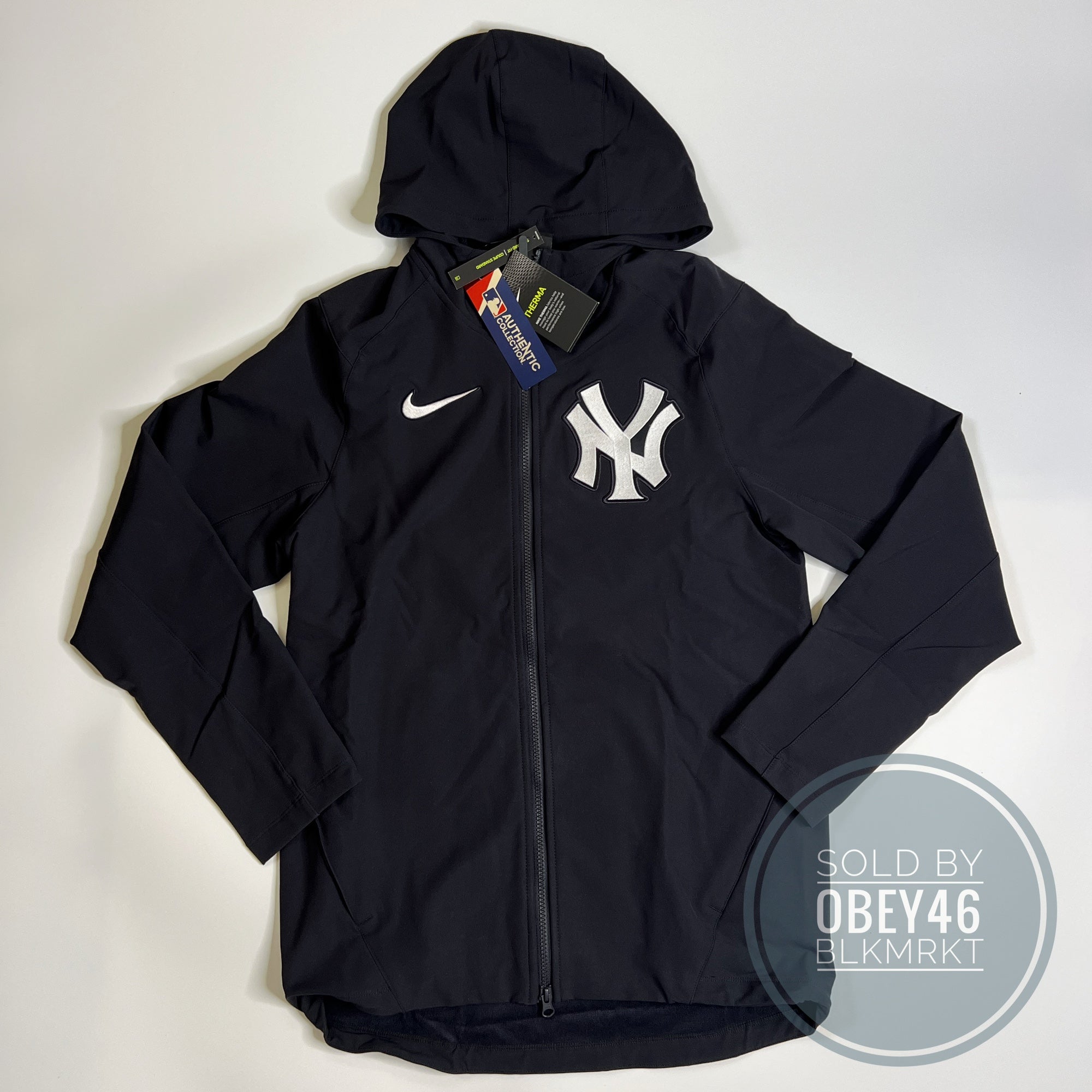 Red Jacket New York Yankees Zip Hoodie in Blue for Men