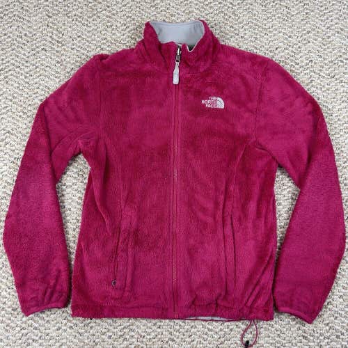 The North Face Women’s Osito Full Zip Fleece Jacket Hot Pink Fuchsia Size Small