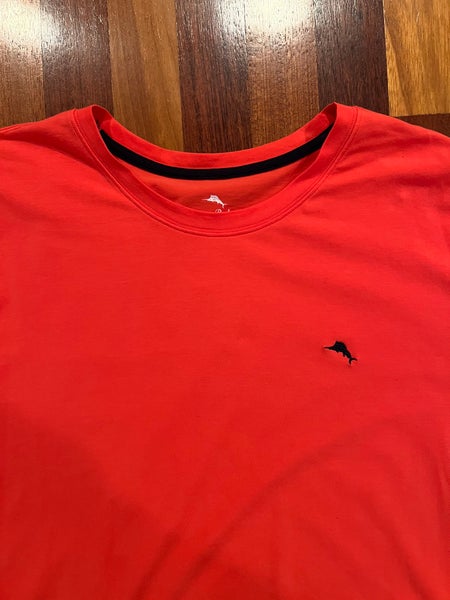 Bright Red Tommy Bahama T Shirt XL