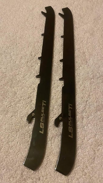 Bauer Hockey LS Pulse Ti Goalie Vertexx Edge Goalie Steel Runners, Size Senior 9