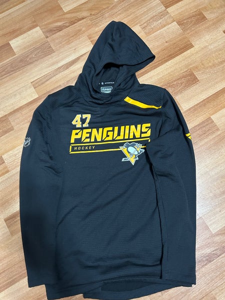 Adam Johnson Pittsburgh Penguins Fanatics Authentic Pro Locker Room Player Team Issue Hoodie M