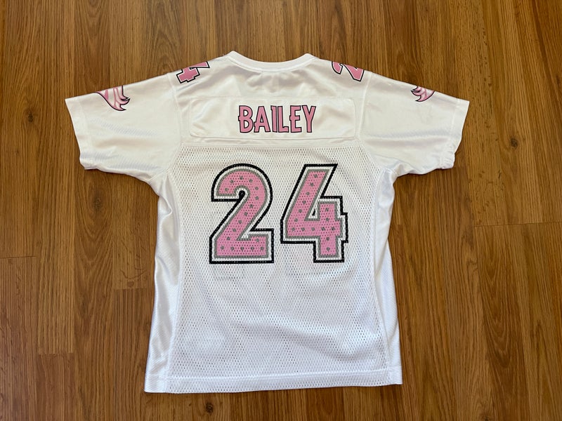 Denver Broncos Champ Bailey #24 NFL FOOTBALL Women's Cut Size Small Jersey!