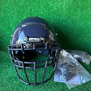 Adult Extra Large(XL) - Schutt F7 VTD Football Helmet - Navy Blue