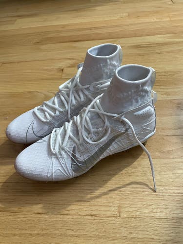 White Used Size Men's 10.5 (W 11.5) High Top Huarache