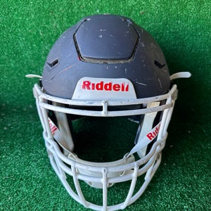 Adult Extra Large(XL)  - Riddell Speedflex Football Helmet - Matte Navy Blue