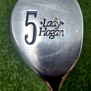 Lady Hogan 5 Fairway Wood / RH /  Ladies Graphite ~40.25"  /  Nice Grip / jd5765