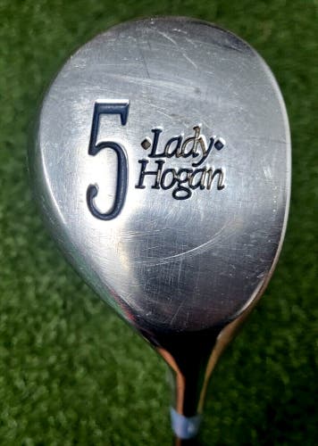 Lady Hogan 5 Fairway Wood / RH /  Ladies Graphite ~40.25"  /  Nice Grip / jd5765