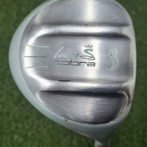 Lady Cobra 3 Fairway Wood  / RH /  Ladies Graphite ~43.5"  /  NEW GRIP  / jd5756