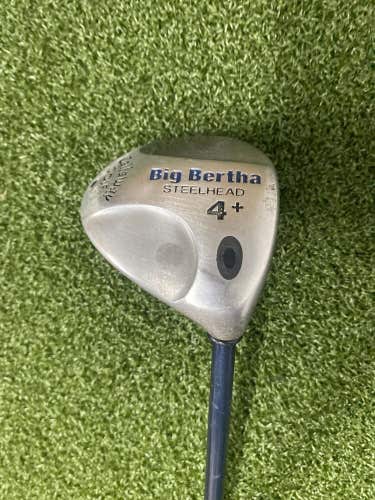Callaway Golf Big Bertha Steelhead 4+ Wood / RH / Stiff Graphite ~43" / sk5532