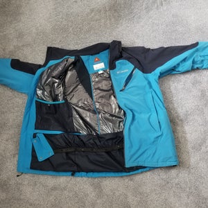 Columbia Wildcard III Omni-Heat Insulated Ski/Snowboard Jacket (Men's LG)