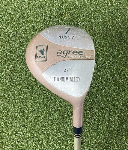 Square Two Agree Pro Design Plus Size 7 Wood 27* / RH / Ladies Graphite / jl5356