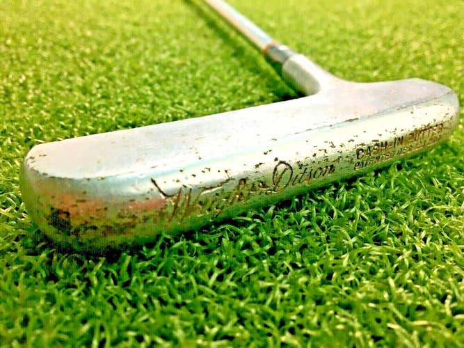 Wright & Ditson Cash-In Blade Putter  /  2-Way RH Or LH  / Steel ~35.5" / mm7009