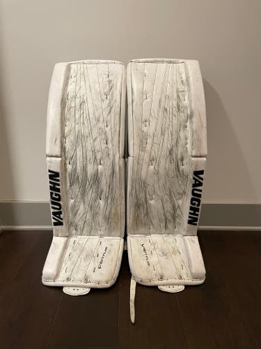 Used 34+ 2 Vaughn Ventus SLR Pro Goalie Leg Pads