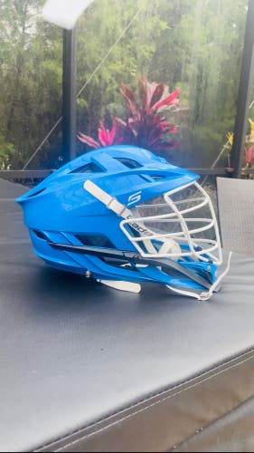 Royal Blue Cascade S Lacrosse Helmet (Great Condition)