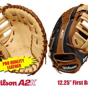 New  Wilson A2K 2820 Right Hand Throw First Baseman Glove 12.25" FREE SHIPPING