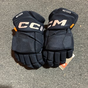 New Navy CCM HGPJSPP Pro Stock Gloves Colorado Avalanche Meyers 14”