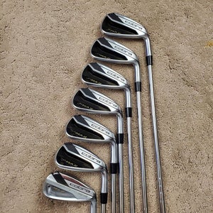 Cobra F-MAX Draw Weighting Iron Set 5-PW, GW Regular Steel AMT Red Right Handed