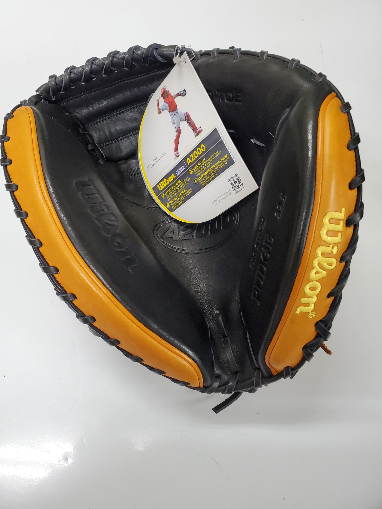 New  Wilson A2000 "PUDGE" Right Hand Throw Catcher Glove 32.5" FREE SHIPPING