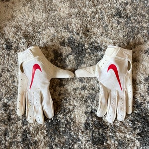 White Adult XXL Nike Gloves