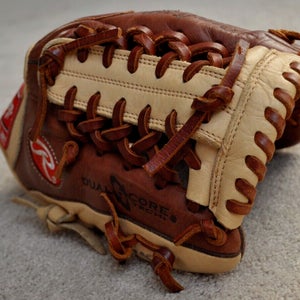 11.5" Rawlings Gold Glove Elite GGE1150BRPT Leather Baseball Glove RHT