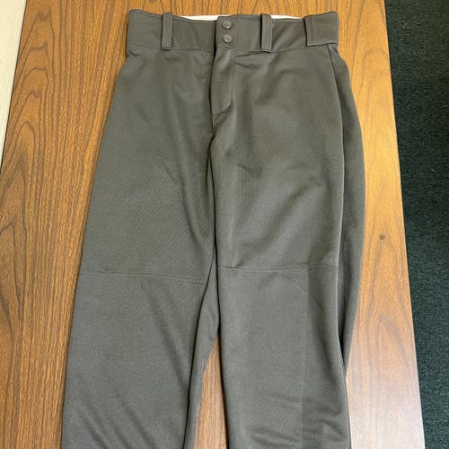 New Badger Youth Medium Dark Grey baseball pants