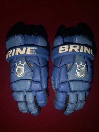 Used Player's Brine 12" King Superlight II Lacrosse Gloves