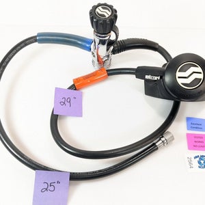 Sherwood Blizzard Scuba Dive Regulator Set Yoke 1st First, + 2nd Second Stage
