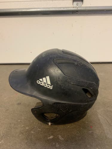 Used 6 7/8 Adidas Triple Stripe Batting Helmet