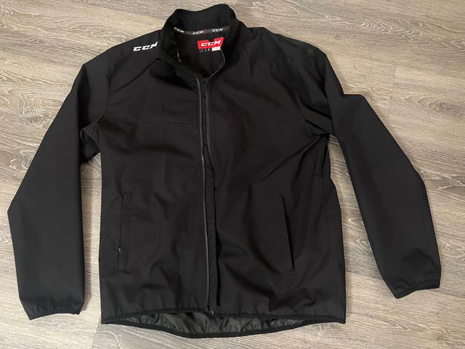 Black New Large CCM Jacket