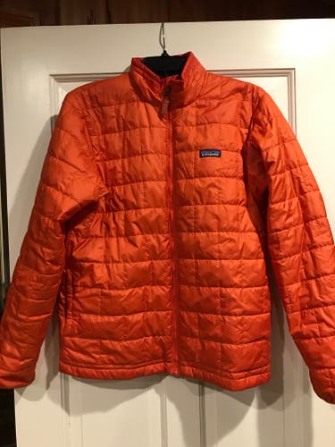 Orange Patagonia Boys Nano Puff Jacket XXL